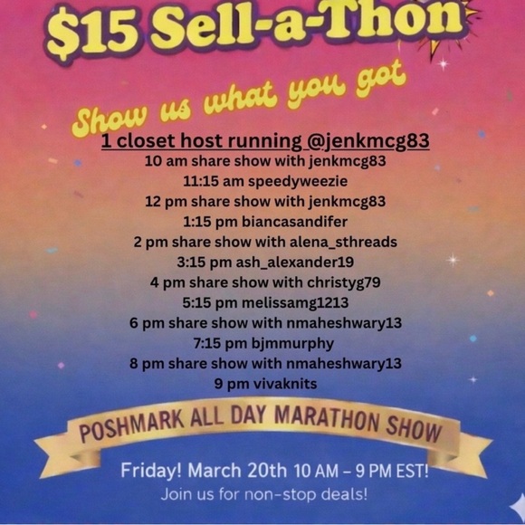 April 11 Sell-a-thon - Picture 2 of 7
